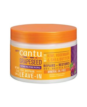 Cantu Grapeseed Strengthening LEave-in Cream 340g