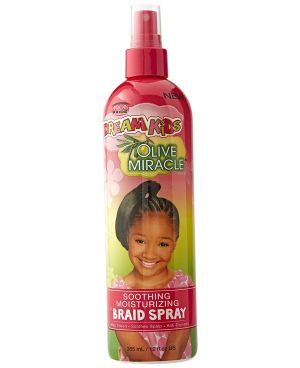 African Pride Dream Kids Olive Braid Spray, 355 ml